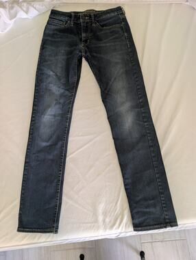 American Eagle Extreme Flex Slim Womans Jeans Dark Wash Blue 28x32